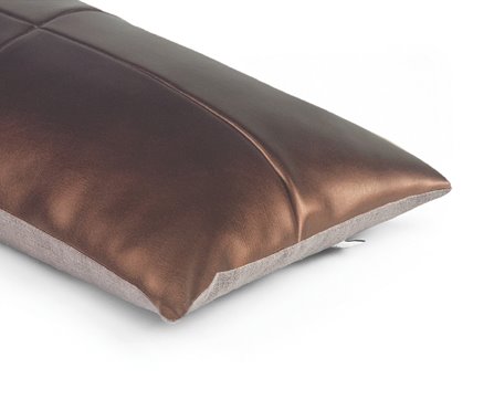 Mrs.Me home couture - cushion Pavillion Mahogany detail3